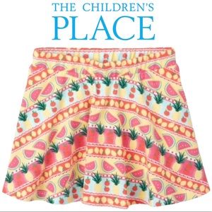 🍒4/$20 THE CHILDREN’S PLACE Girls Skort 🍉 🍍 🍋 5T
